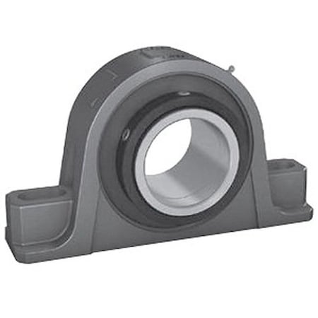Skf Pillow Block Bearing, 2 Bolt Pillow Block, 1-11/16 in. Bore, 2-1/8 in. Base to Center Height P2B 111-SRB-SRE
